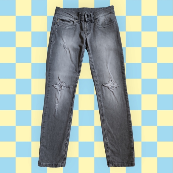 Dirk Bikkembergs Sports Couture Distressed Jeans Italy Authentic - Picture 3 of 16